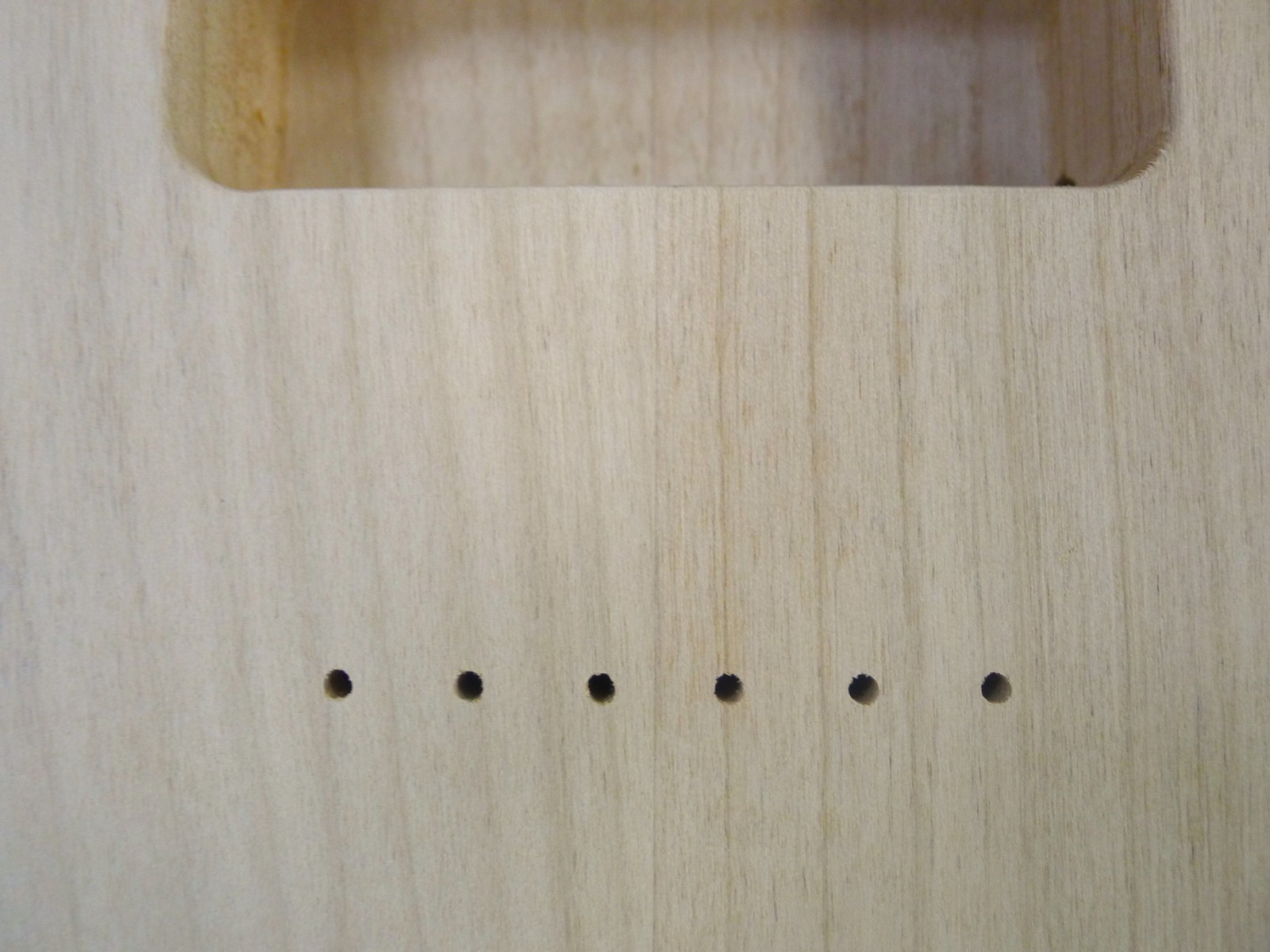 Unfinish Telecaster Body 2 pcs Centre Joined North American Alder 2x P90 ≦4.8Lbs