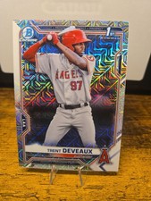 2021 Bowman - Chrome Prospects Trent Deveaux #BCP-94 Mojo Refractor (RC)
