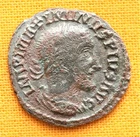 Ancient Roman Maximinus I. Thrax Limes Denarius - Fouree Barbaric Imitatio