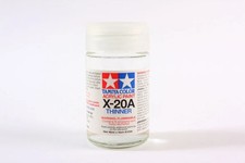 TAM81030 Tamiya Acrylic/Poly Thinner X20A 46ml