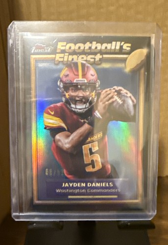 2025 Topps Finest - \'92 Football\'s Finest Jayden Daniels 65/92