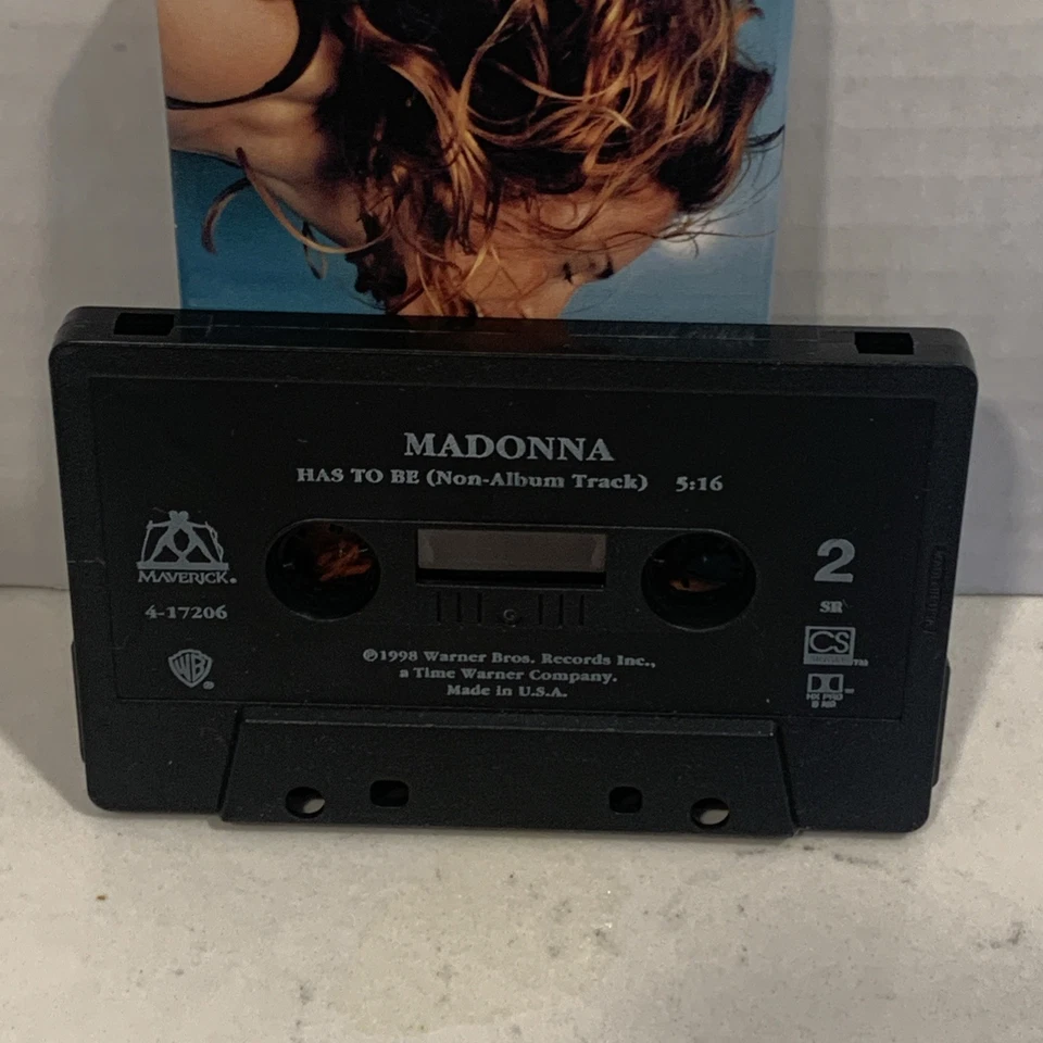 MADONNA RAY OF LIGHT CASSETTE TAPE SINGLE Foto 4 de 4
