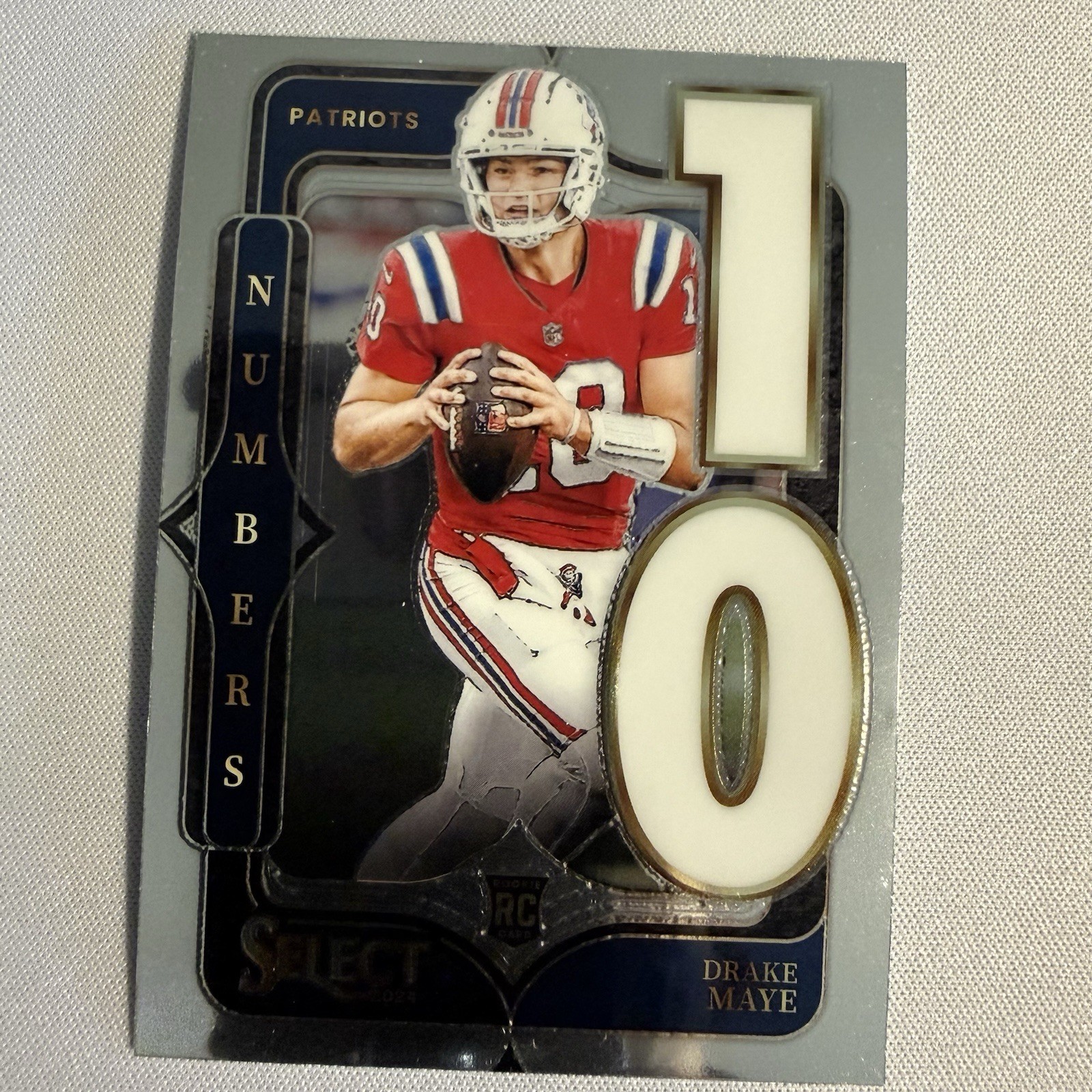 2024 Panini Select - Select Numbers Drake Maye #20 (RC)