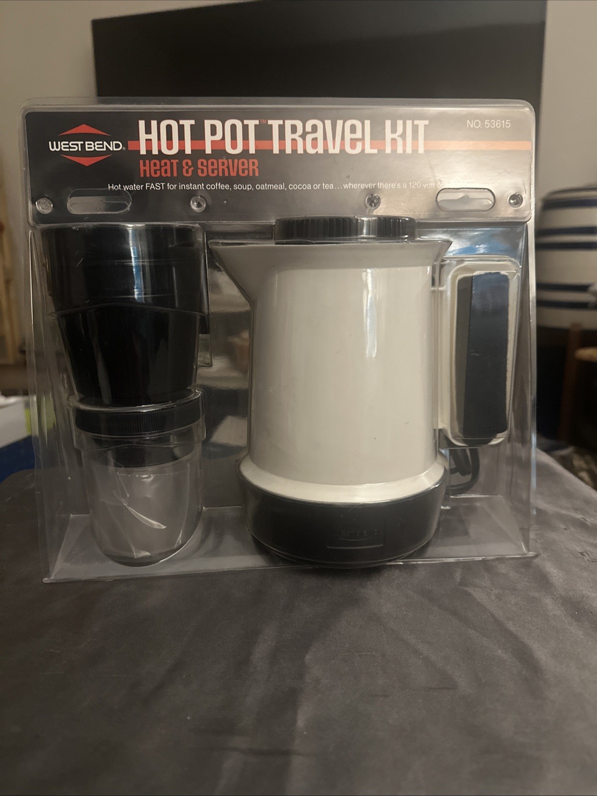 West Bend Hot Pot Travel Kit- New Old Stock
