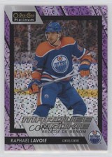 2023 O-Pee-Chee Platinum Marquee Rookies Violet Pixels /299 Raphael Lavoie 1mk2