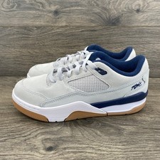 Jordan Flight Court GS Kids Shoes Grey Midnight Navy Size 6.5Y HF3333 004