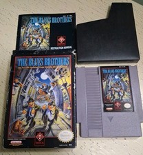 The Blues Brothers Nintendo NES CIB With Manual 