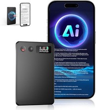 AI Voice Recorder, Audio Activated 64GB Recorder with Playback w/ App Control