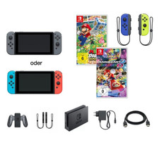 Nintendo Switch Konsole Set Spiele Auswahl Mario Kart 8 & Mario Party …