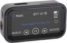 32GB Bluetooth 5.3 MP3 Player 1.47" Touchscreen Clip FM Radio HiFi