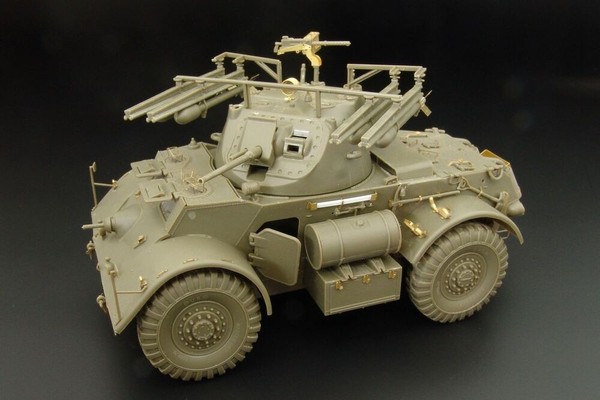 Hauler Models HLU35056 - 1:35 T17E1 Staghound Mk I W 60LB Rocket Launch - Zubehö-image