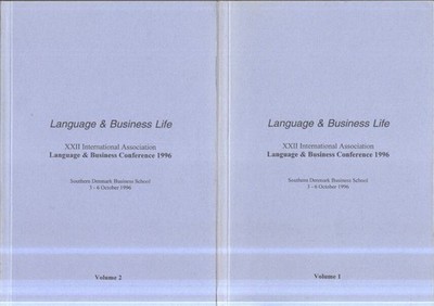 Language And Business Life. XXII International Association Language And Business