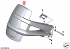 Genuine BMW K25 0317 0313 0460 0397 0390 0480 Mudguard Rear 46627682884