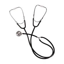 Mabis Training Teaching Stethoscope, 10-446-020, 1 1 Count (Pack of 1), Black 