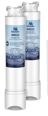 MARRIOTTO EPTWFU01 Water Filter Replacement, Compatible w/ Frigidaire EWF02 2pk