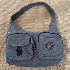 Kipling Large Denim Blue Handbag excellent condition 