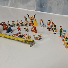 Lot Of Marx Hong Kong DisneykinsVintage 1 To 2 Inch Miniature Figurines Lot
