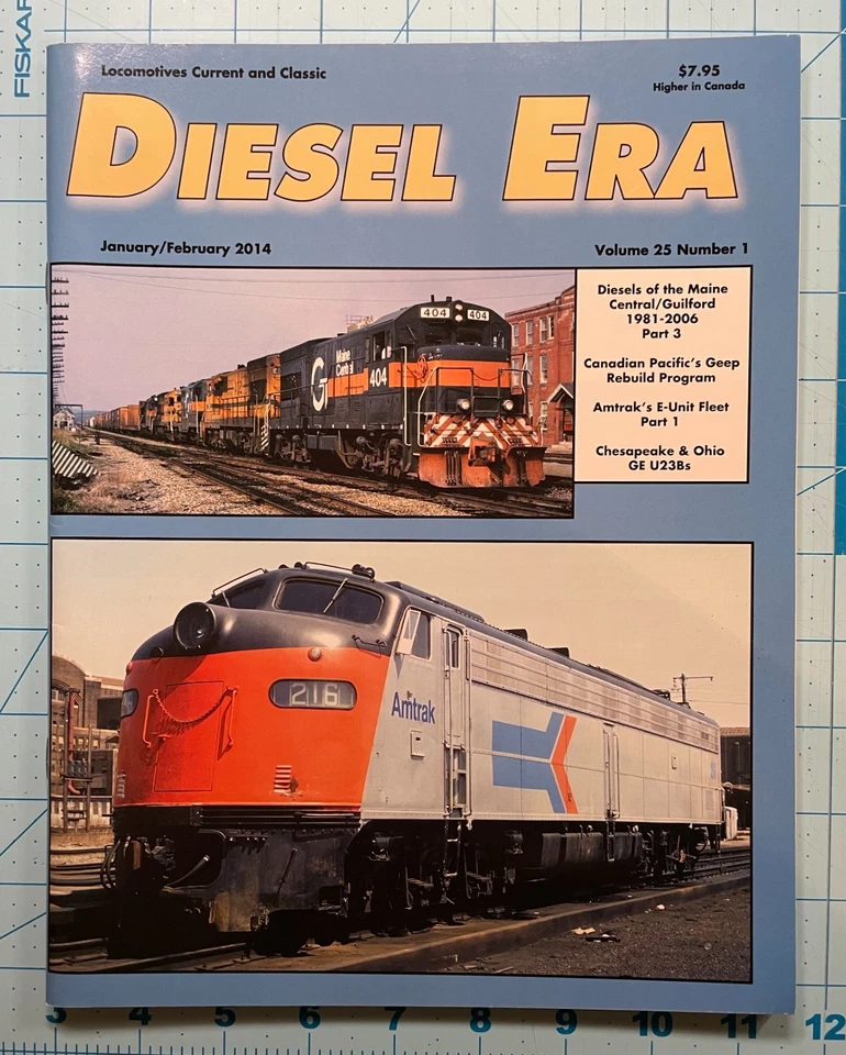 Diesel Era Volume 25, Year 2014, All 6 issues, And in Very Good Condition - Image 2 of 4