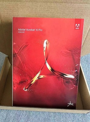 Adobe Acrobat Xi Pro Full Version DVD/Windows, Permanent License For 5 PCs