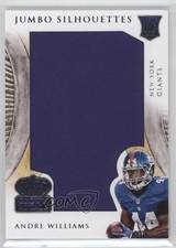2014 Panini Crown Royale Jumbo Silhouettes 13/99 Andre Williams #JS-AW 0af