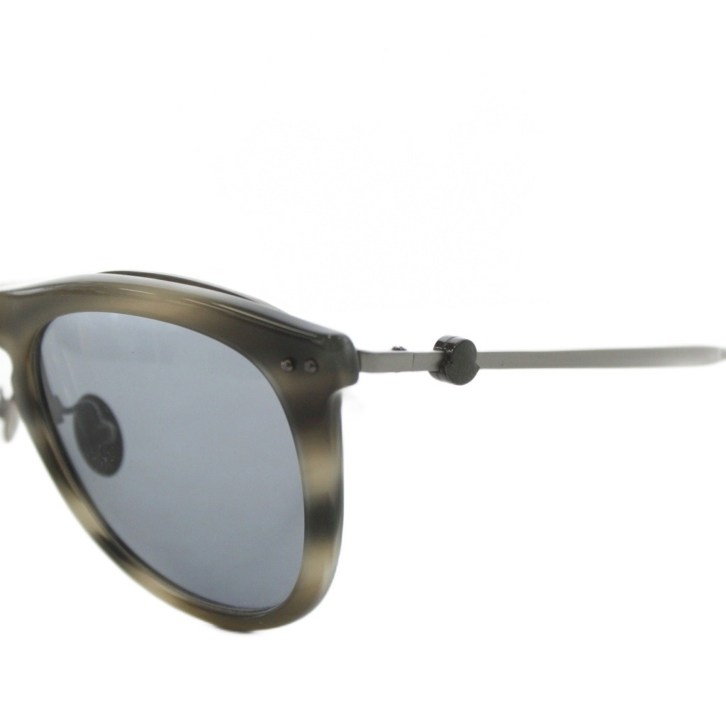 Moncler Gray Sunglasses 53□22 140mm Men's Icon Logo AB Condition thumbnail 5