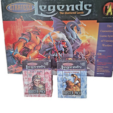 Stratego Legends Board Game + 2 Booster Packs. Avalon Hill