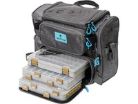 Westin W4 HD Rucksack 3 Boxes Large 43X36X23Cm Titanium Grey By TACKLE-DEALS !!!