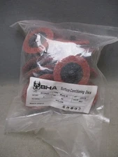 25PC 2" BHA Medium Roll Lock Grinding Surface Conditioning Disc - Non-Woven