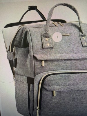 LOVEVOOK Laptop Backpack for 15.6 inch-Separate Compartment, Gray New 59.99