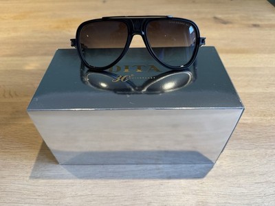 Dita Grand-Decade Sonnenbrille,Matte Black,Fullset, Neuwertig,Rechnung vorhanden