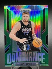 2024-25 Prizm Basketball Luka Doncic Dominance Green Prizm #12