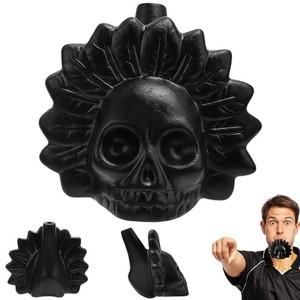 Fischietto, fischietto per morte, design teschio, fischietto da guerra azteca, fischietto, fischietto morte, autentico per applicazioni moderne Fischietto, fischietto per morte, design teschio, fischietto da guerra azteca, fischietto, fischietto morte, autentico per applicazioni moderne