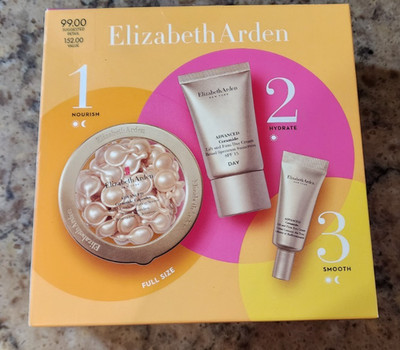 Elizabeth Arden Twist And Lift Trio Advanced Ceramide 3 pc. Set New Sealed Box