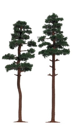 Busch 6143 Pine Tree 185 & 195mm 2/ HO Scenery Scale Model Scenery