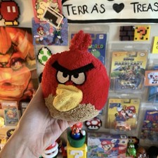 Hartz Angry Birds Red Bird Plush Stuffed Toy No Sound 5