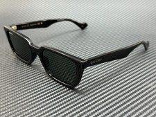 GUCCI GG1539S 001 Black Dark Grey Men's 55 mm Medium Sunglasses