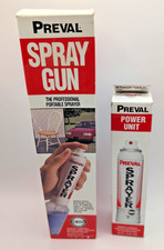 Preval SPRAYER SYSTEM 0267 and extra power unit Control Paint Any Surface NEW