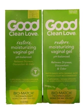 2 Pack - Good Clean Love Restore Moisturizing Vaginal Gel 2 oz. ea.