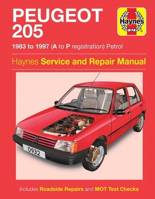 Manuale riparazione Peugeot 205 Benzina (1983-1997) Haynes