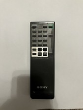 Sony Trinitron TV RM-758 Vintage Nero Televisore Telecomando OEM Originale