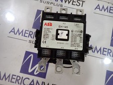 ABB EH145 CONTACTOR   125 HP  3 pole 123109016-001  24VDC coil  CON2209