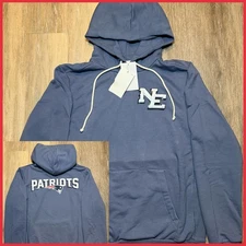 HOT - New England Patriots Storm Blue Rivalries Collection Hoodie Reprint Gildan