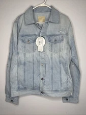 NWT ag adriano goldschmied Jeans Denim Jacket Men's Size M