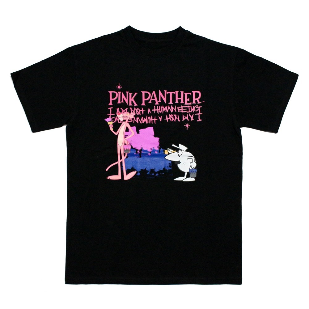 Pink Panther Cartoon T-Shirt Unisex 100% Cotton Tee All Size S-34XL NN1514