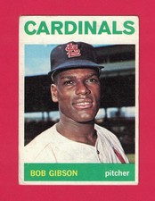 1964 Topps #460 BOB GIBSON -- St. Louis Cardinals -- HOF
