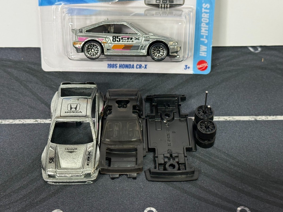 2026 Hot Wheels H Case Honda CRX Zamac Factory Unspun & Carded