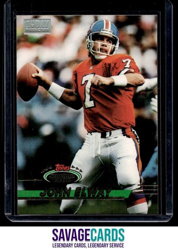 1993 Topps Stadium Club 1st Day John Elway #70 Denver Broncos