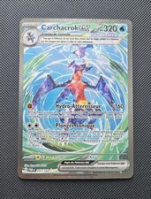 Carte Pokémon : Carchacrok EX 245/182 Faille Paradoxe Française NEUF