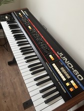 Roland Juno-60 61-Key Polyphonic Analog Synthesizer Near Mint 