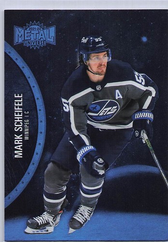2021 Skybox Metal Universe Mark Scheifele [Purple Spectrum] #124 card